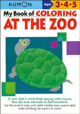 My Book of Coloring: At the Zoo  - 