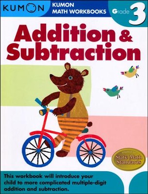 Kumon Addition & Subtraction, Grade 3    - 