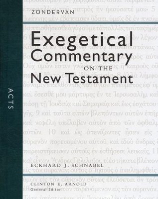 Acts: Zondervan Exegetical Commentary on the New Testament [ZECNT]  -     Edited By: Clinton E. Arnold
    By: Eckhard J. Schnabel
