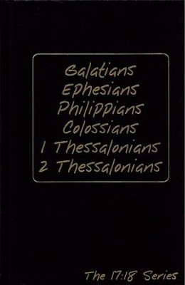 Journible, The 17:18 Series: Galatians - Colossians, 1 & 2 Thessalonians   -     By: Rob Wynalda
