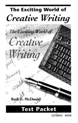 Exciting World of Creative Writing Test, Grades 7-12   -     By: Homeschool
