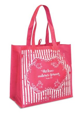 His Love Endures Eco Tote - Christianbook.com