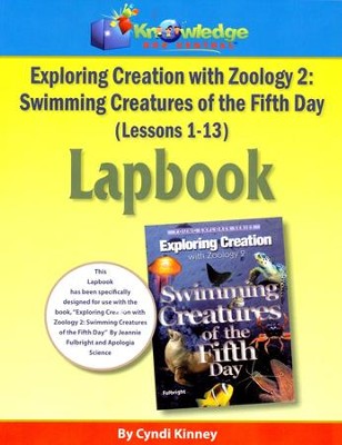 Apologia Exploring Creation with Zoology 2: Swimming  Creatures of the 5th Day Lapbook Package (Lessons 1-13)  - 