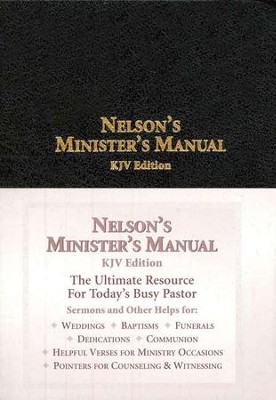 Nelson's Minister's Manual, KJV  - 