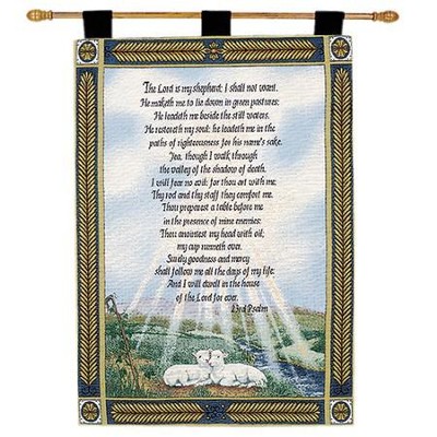 23rd Psalm, Wallhanging   - 