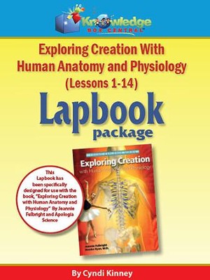 Apologia Exploring Creation with Human Anatomy & Physiology  Lapbook Package Lessons 1-14 Print  -     By: Cindy Kinney

