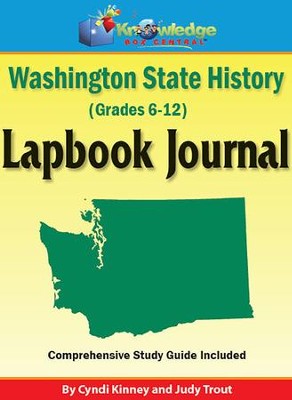 Washington State History Lapbook Journal (Printed)  -     By: Cyndi Kinney
