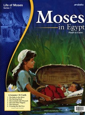  Abeka  Moses in Egypt Flash a Card Christianbook com