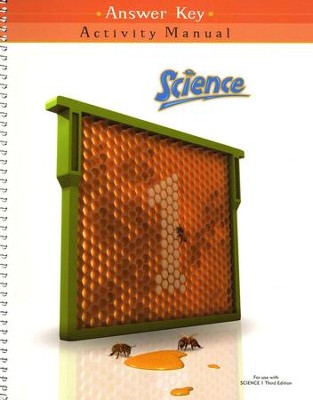 BJU Press Science Grade 1 Activity Manual Teacher's Edition (Answer Key) Third Edition  - 