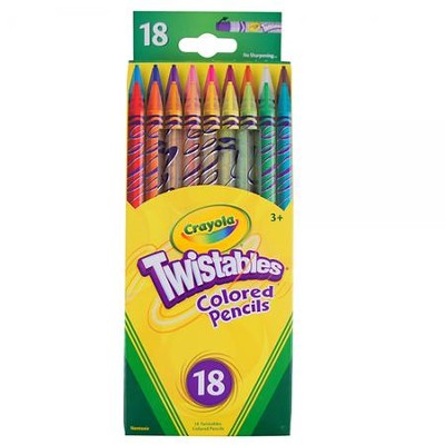 Crayola, Twistables Colored Pencils, 18 Pieces 