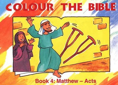 Colour the Bible Book 4: Matthew - Acts   - 