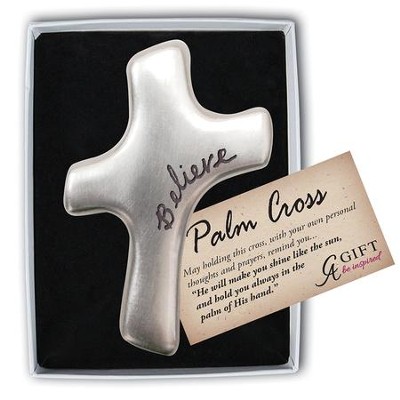 Believe Palm Cross  - 