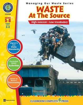 Waste: At the Source Gr. 5-8 - PDF Download  [Download] -     By: Erika Gombats-Gasper
