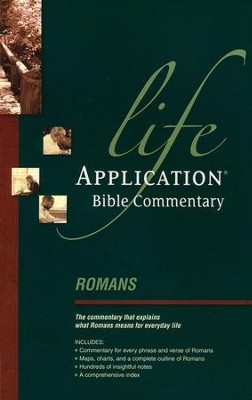 Romans, Life Application Bible Commentary  - Slightly Imperfect  - 