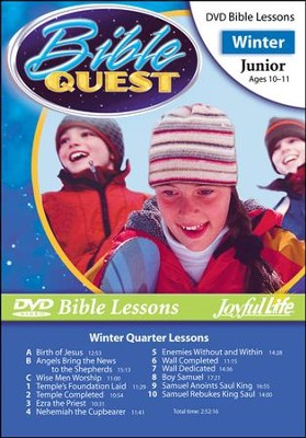 Bible Quest Junior (Grades 5-6) Bible Lesson DVD - Christianbook.com