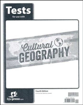 BJU Press Geography Grade 9 Tests (4th Edition)  - 