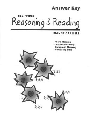 Beginning Reasoning & Reading, Answer Key (Homeschool  Edition)  -     By: Joanne Carlisle
