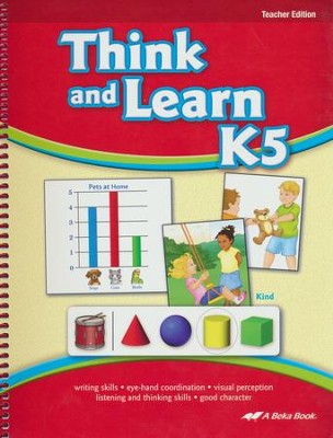 Abeka Think and Learn K5 Teacher Edition   - 
