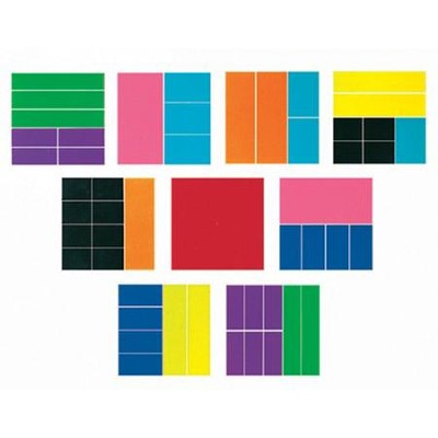 Deluxe Fraction Squares (set of 51)   - 