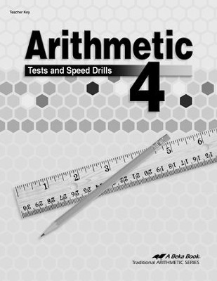 Abeka Arithmetic 4 Tests and Speed Drills Key   - 