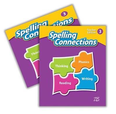 Zaner-Bloser Spelling Connections Grade 3: Student & Teacher Editions (Homeschool Bundle -- 2016 Edition)  - 