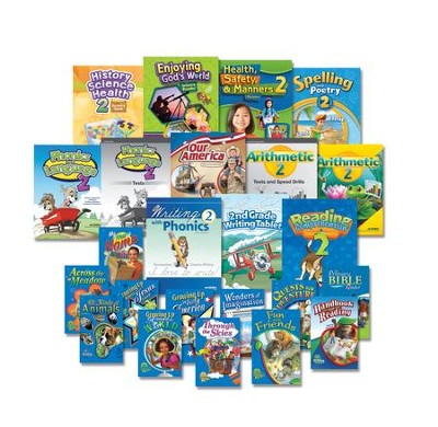 Grade 2 Homeschool Child Full Grade Kit (New Edition): 0000313963 ...