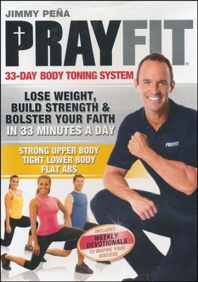 Prayfit 33-Day Body Toning System DVD: Jimmy Pena: 9781400320981 