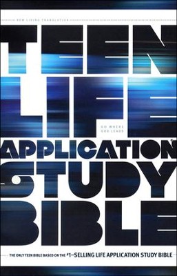 NLT Teen Life Application Study Bible, Softcover  - 