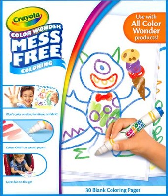 Crayola, Color Wonder Blank Coloring Pages   - 