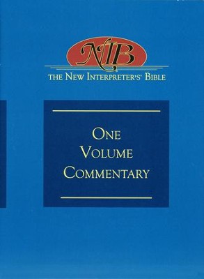 The New Interpreter's One-Volume Commentary on the Bible  -     Edited By: David L. Petersen, Beverly Roberts Gaventa
    By: Edited by David L. Petersen & Beverly Roberts Gaventa
