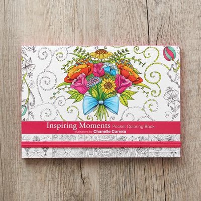 Download Inspiring Moments Pocket Size Adult Coloring Book Chanelle Correia 9781415335178 Christianbook Com