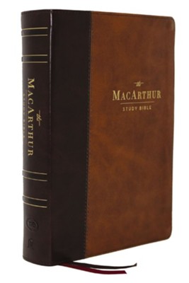 LSB MacArthur Study Bible 2nd Edition, Comfort Print--soft leather ...