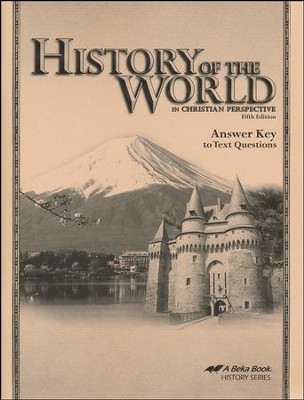 Abeka History of the World Answer Key (Grade 7)  - 