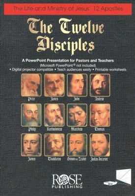 The Twelve Disciples: PowerPoint CD-ROM  - 