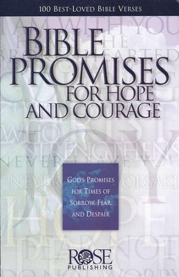 Bible Promises for Hope and Courage, Pamphlet    - 