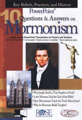 10 Questions & Answers on Mormonism: PowerPoint CD-ROM  - 
