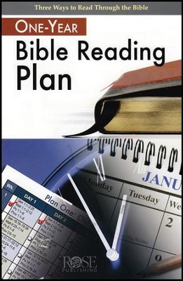 One-Year Bible Reading Plan   - 