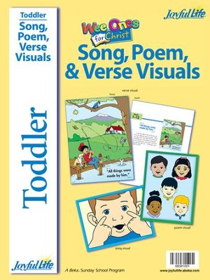 Toddler Song/Poem/Verse Visuals: Wee Ones for Christ   - 