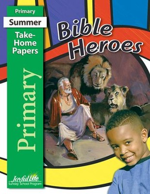 Bible Heroes Primary (Grades 1-2) Take-Home Papers   - 