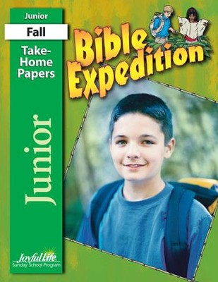 Bible Expedition Junior (Grades 5-6) Take-Home Papers   - 