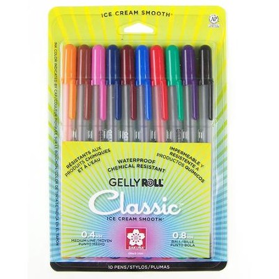 Gelly Roll Classic, Set of 10, Assorted Colors  -     By: Alison Inches
    Illustrated By: David Aikins
