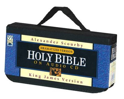 KJV Audio Bible Dramatized on CD   -     Narrated By: Alexander Scourby
