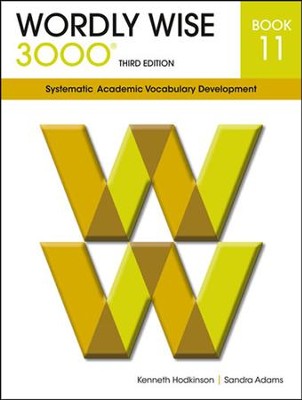 Wordly Wise 3000 Student Book 11, 3rd Edition (Homeschool  Edition)  -     By: Kenneth Hodkinson, Sandra Adams
