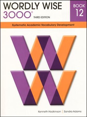 Wordly Wise 3000 Student Grade 12, 3rd Edition (Homeschool  Edition)  -     By: Kenneth Hodkinson, Sandra Adams
