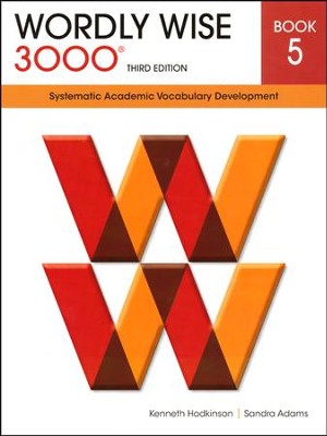 Wordly Wise 3000 Student Book Gr 5, 3rd Edition (Homeschool  Edition)  -     By: Kenneth Hodkinson, Sandra Adams

