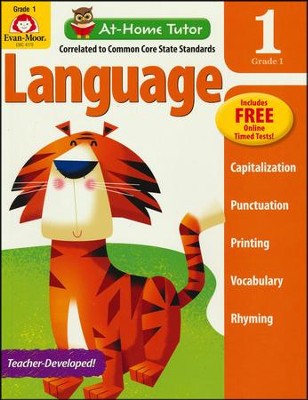 At-Home Tutor: Language, Grade 1     - 