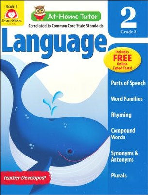 At-Home Tutor: Language, Grade 2     - 