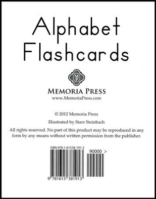 Alphabet Flash Cards  - 
