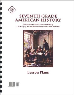 7th Grade American History Lesson Plans   - 