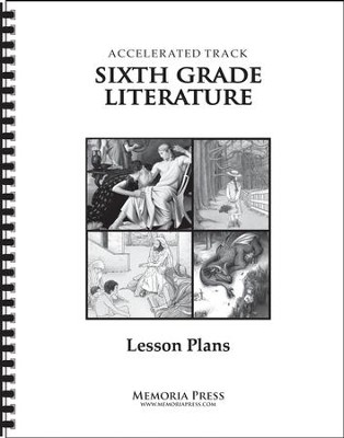 6th Grade Accelerated Literature Lesson Plans   - 